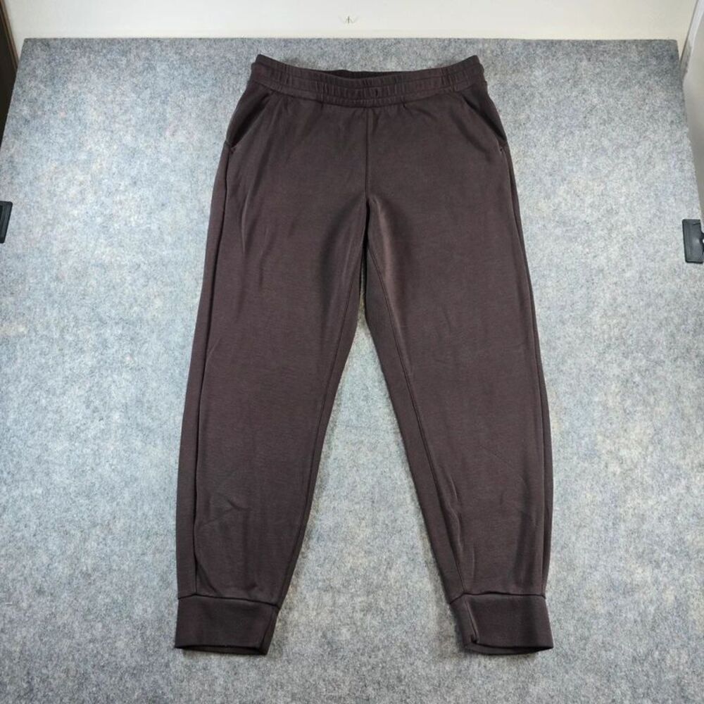 Danskin Jogger Sweatpants Size XL Maroon Brown